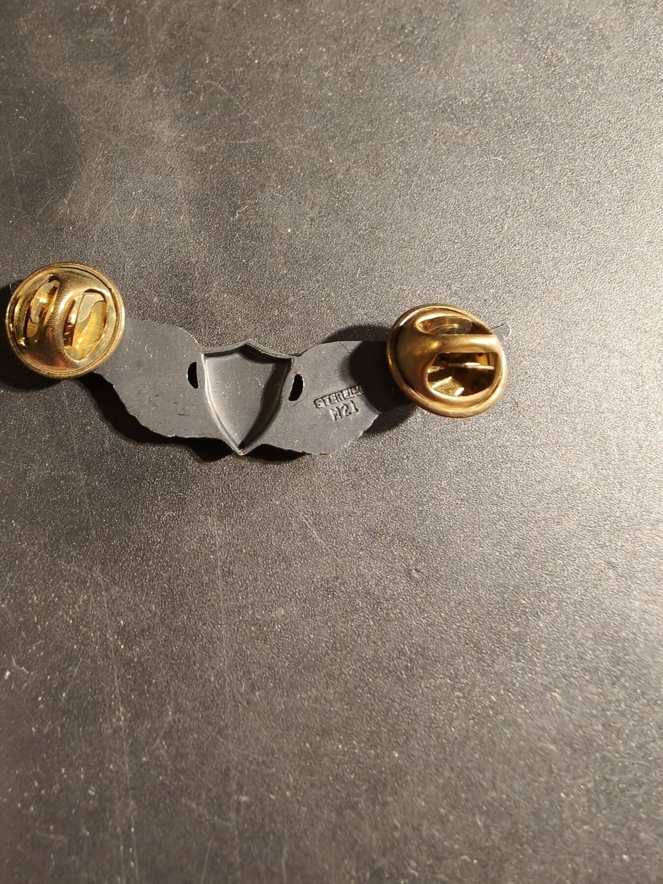 老王徽章第169期 美国空军军医技能章    925银    2英寸