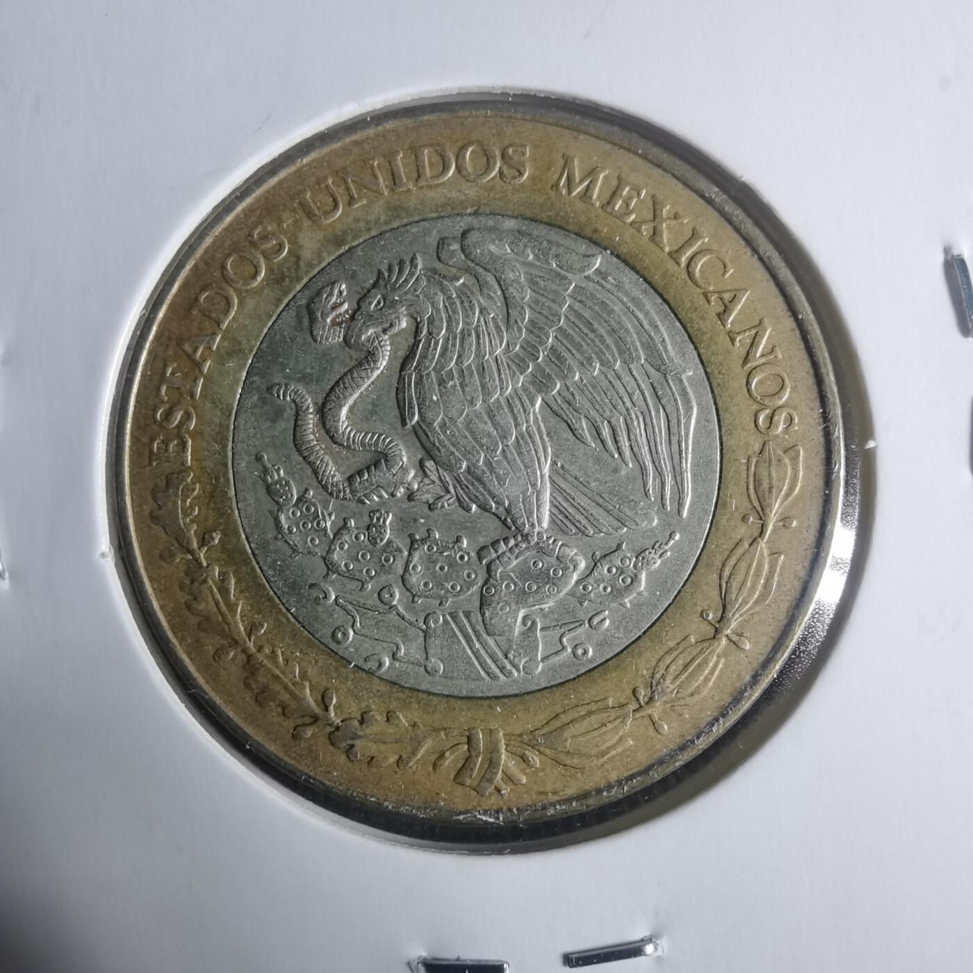 沼泽如烟--第931场 墨西哥1999年10比索