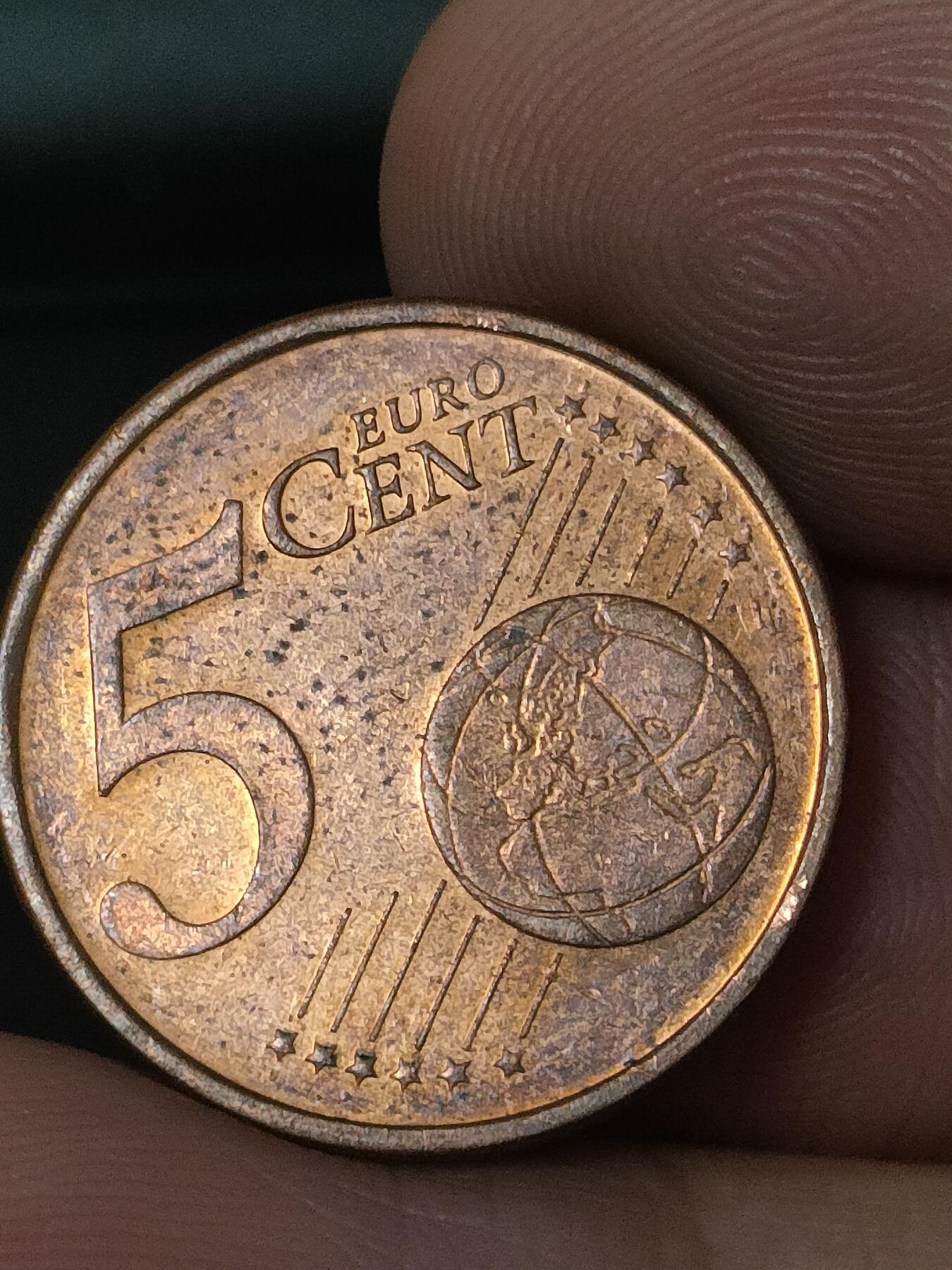 猩哥外币小铺➨【第208场】 5欧分