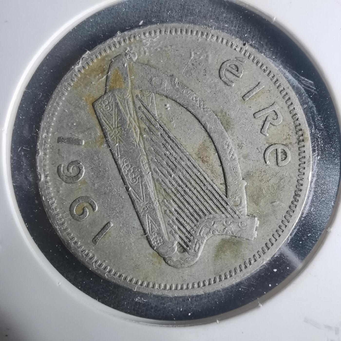 沼泽如烟--第931场 爱尔兰1961年2先令