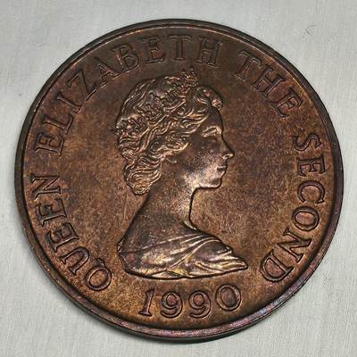 Krab外币市集Vol.26 - 泽西岛1990年2便士