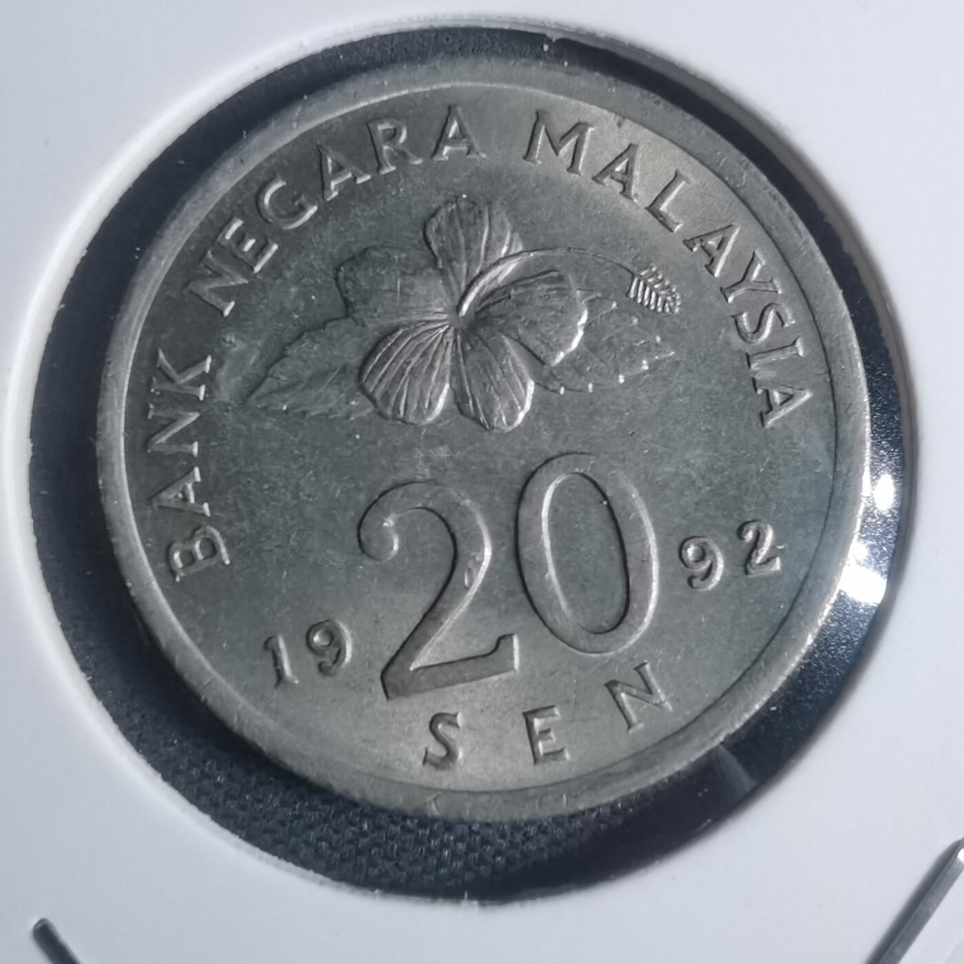 沼泽如烟--第932场 马来西亚1992年20分