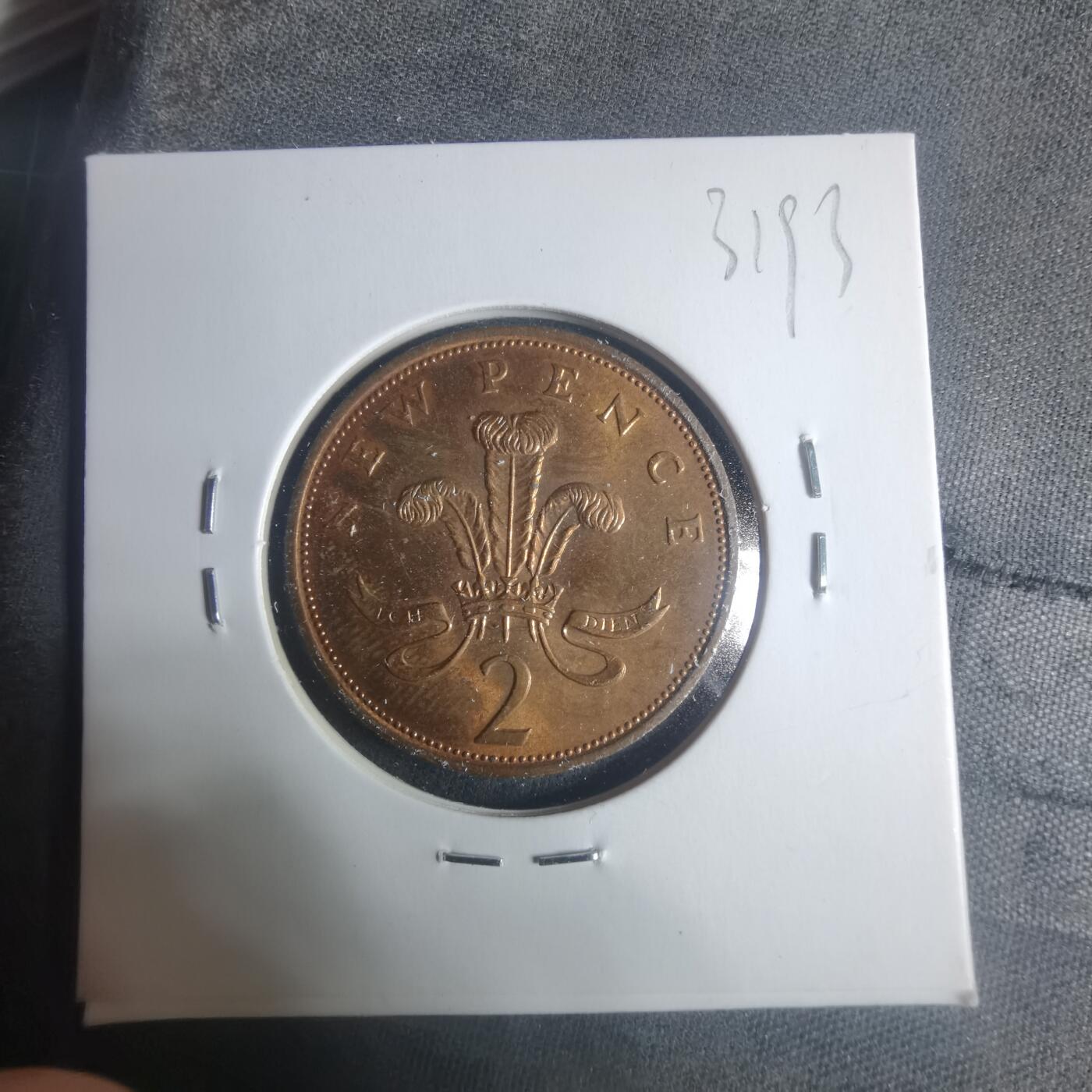 沼泽如烟--第931场 英国1980年2便士