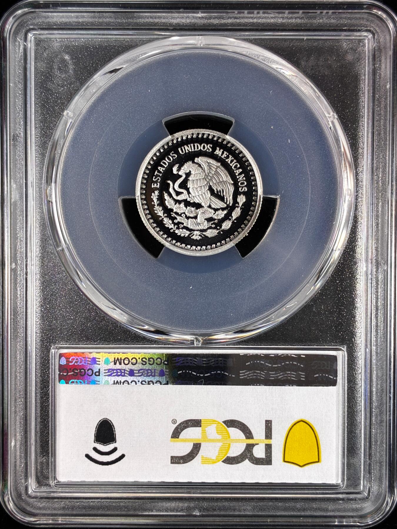 【雨安】【直播拍卖】【世界币章121期-评级币】2025-12-20 周六 19:30 保真 [评级现代] Mexico 墨西哥 投资银 自由女神 1/10盎司 2010年 PCGS-PR70DCAM 精制