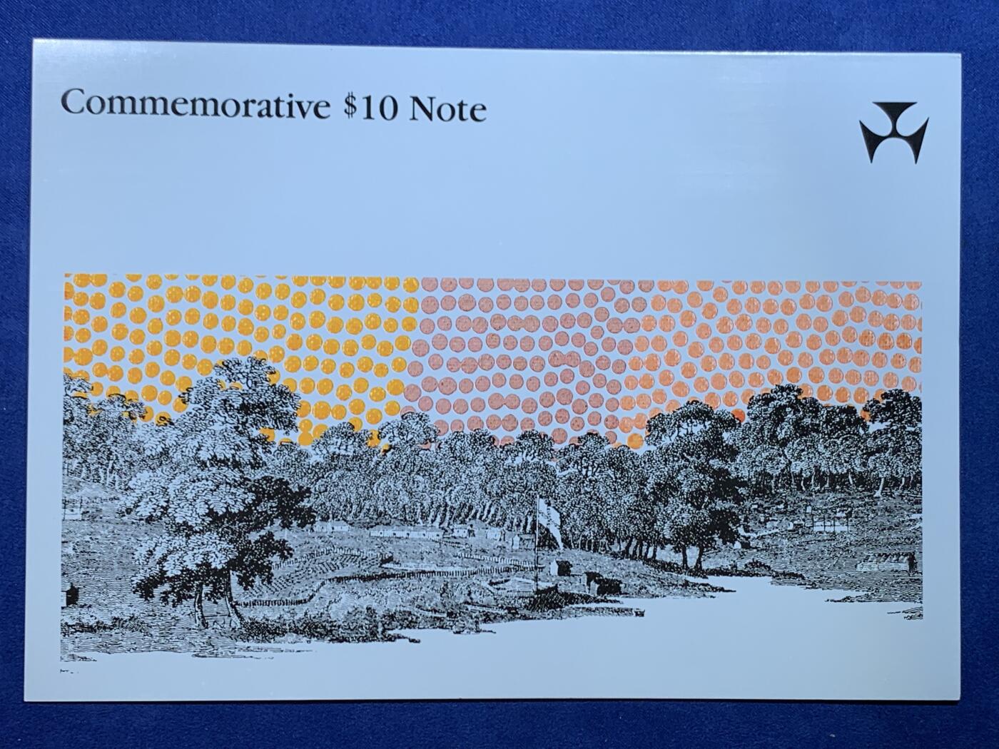 《竞宝斋》第447场 周日，周一，2场连拍 （全场包邮） 澳大利亚1988年塑料钞 移民200周年纪念 AA首冠无47