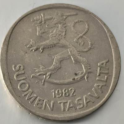 Krab外币市集Vol.26 - 芬兰1982年1马克