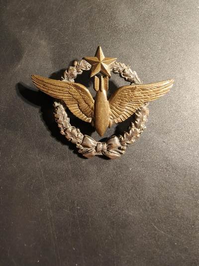 老王徽章第169期 - 法国空军轰炸机投弹手证章