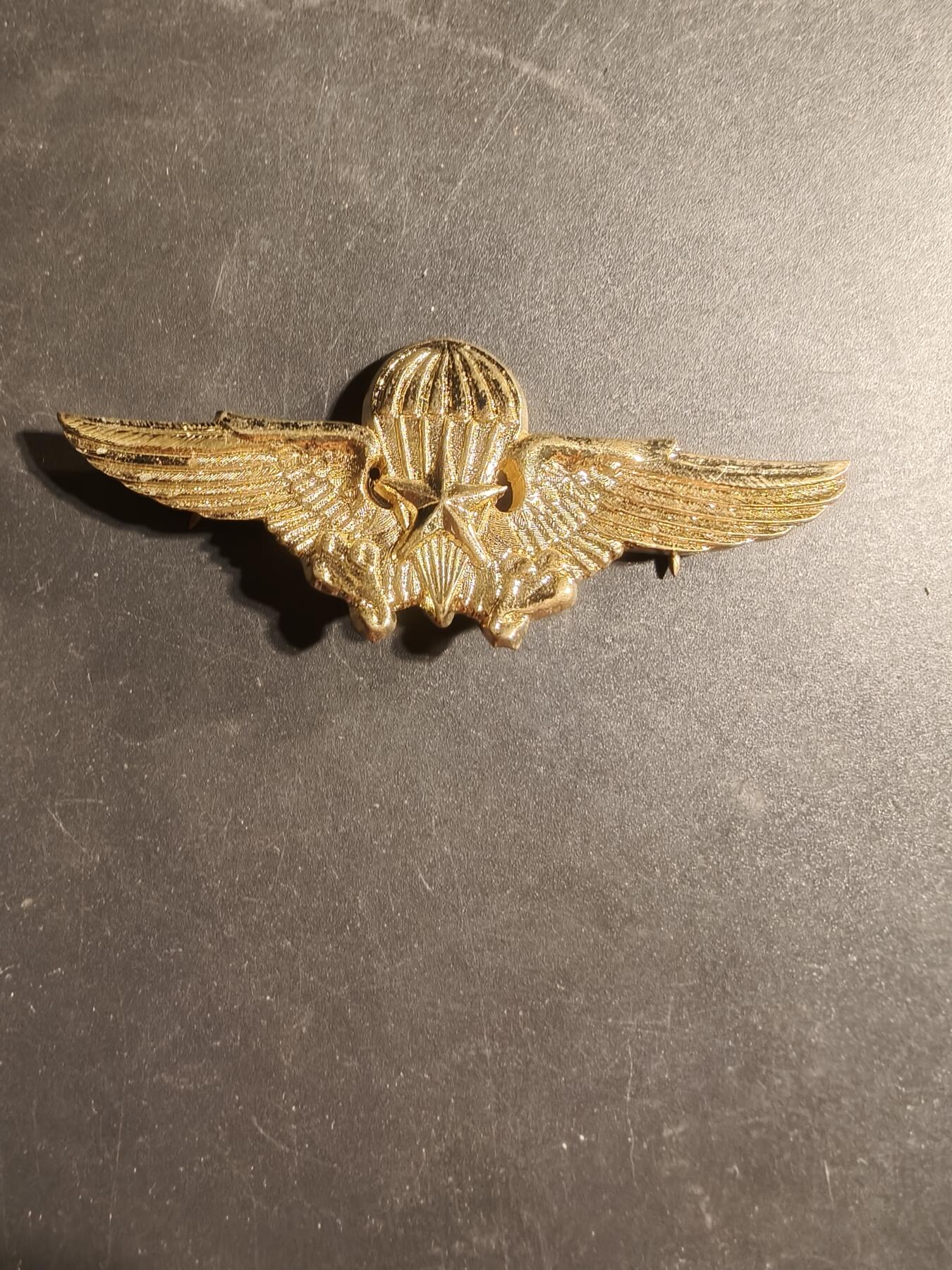 老王徽章第169期 哥伦比亚空降兵中级技能章