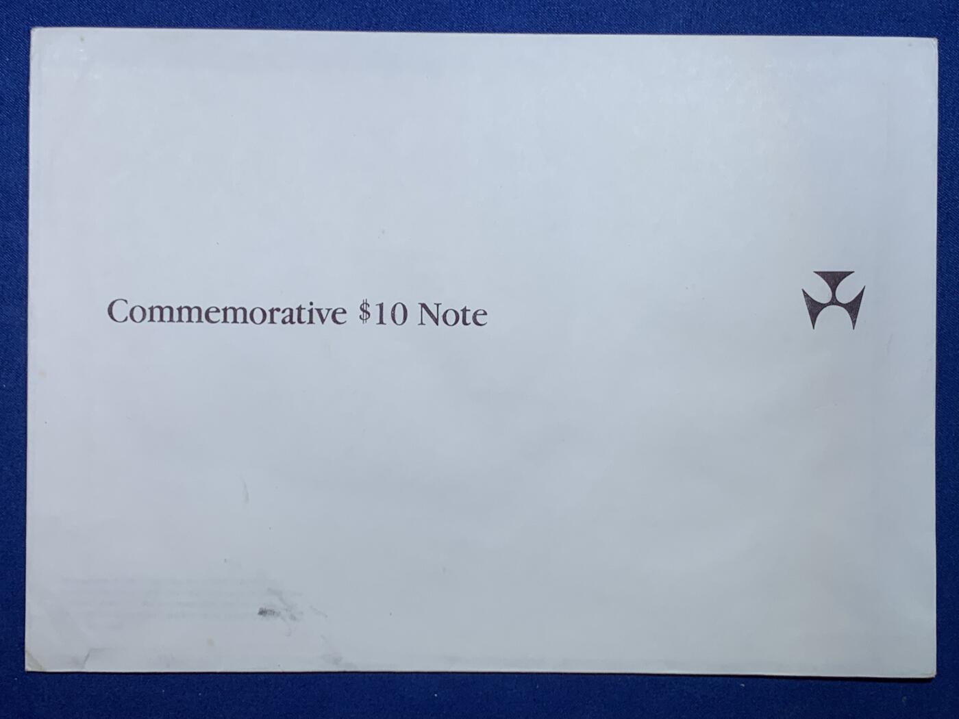 《竞宝斋》第447场 周日，周一，2场连拍 （全场包邮） 澳大利亚1988年塑料钞 移民200周年纪念 AA首冠无47