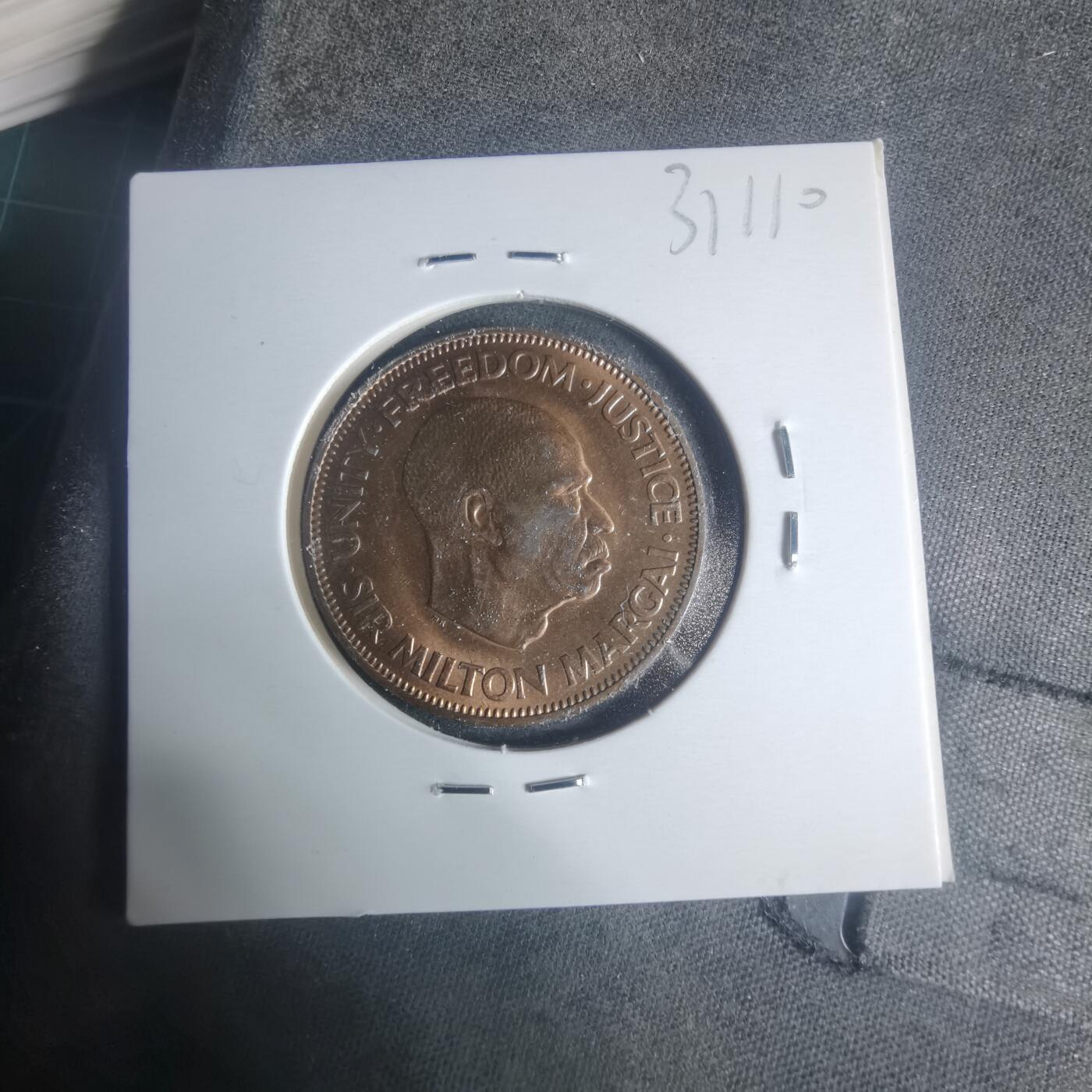 沼泽如烟--第931场 塞拉利昂1964年一分