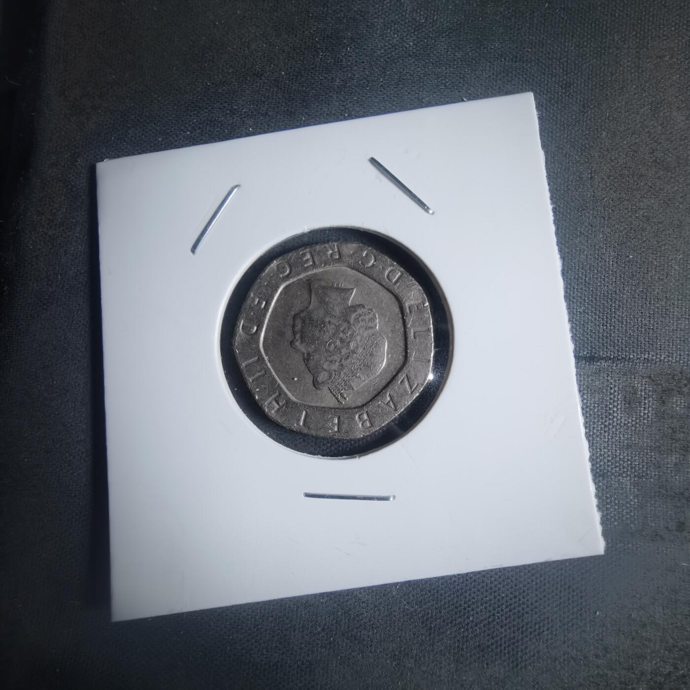 沼泽如烟--第932场 英国1998年20便士