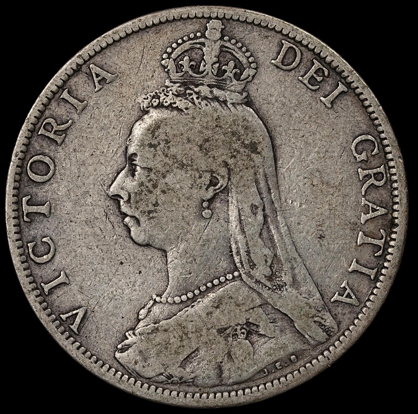 修遠堂世界钱币第九十七期 1888年英国1弗罗林银币 重11g，925银