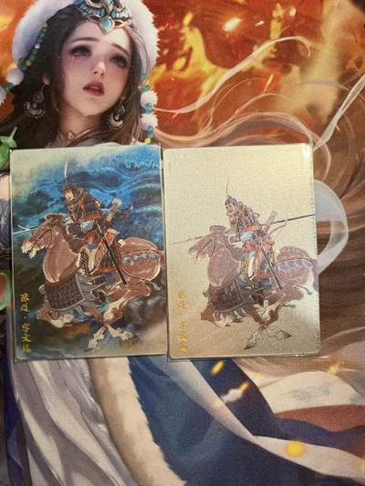 欢迎送拍、零成本上架，释放现金流，合理分配上拍卡品 - 【折光一对】李云中 张辽 玄卡阁