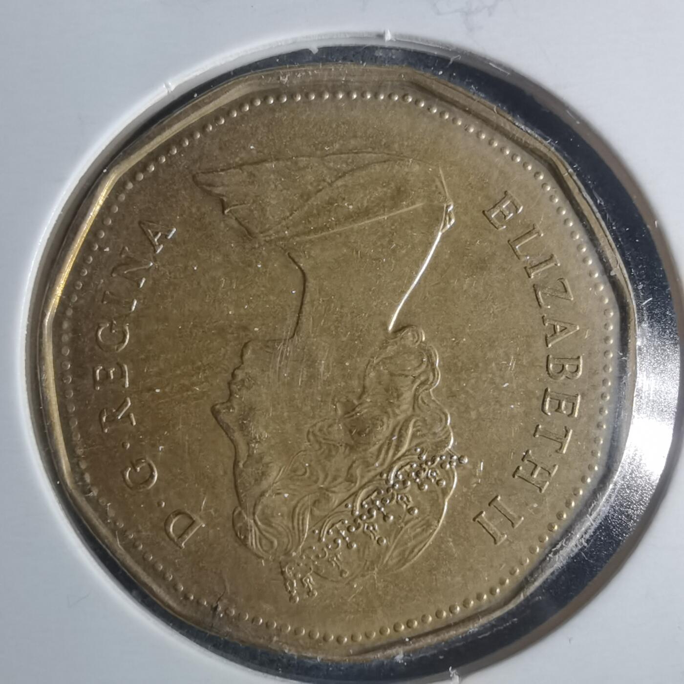 沼泽如烟--第931场 加拿大1989年一元