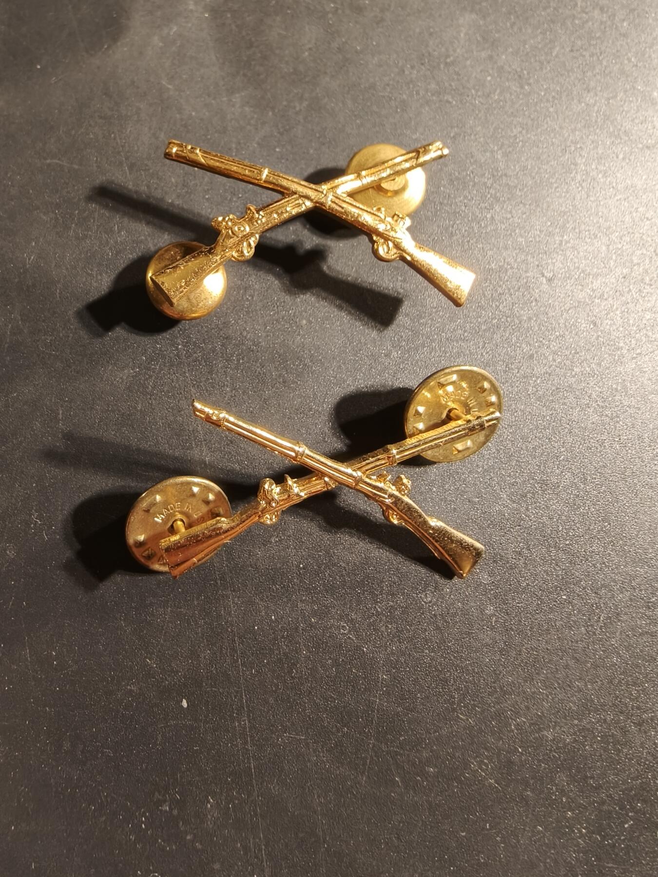 老王徽章第169期 美国步兵领章一组