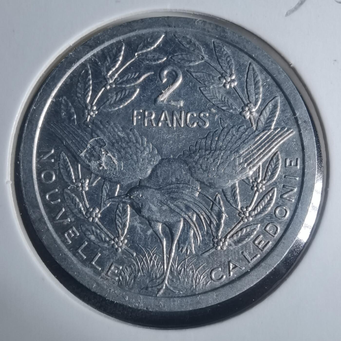 沼泽如烟--第931场 法属新喀里多尼亚1987年2法郎