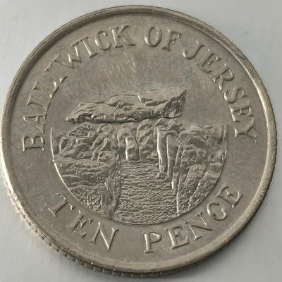 Krab外币市集Vol.26 - 泽西岛1992年10便士