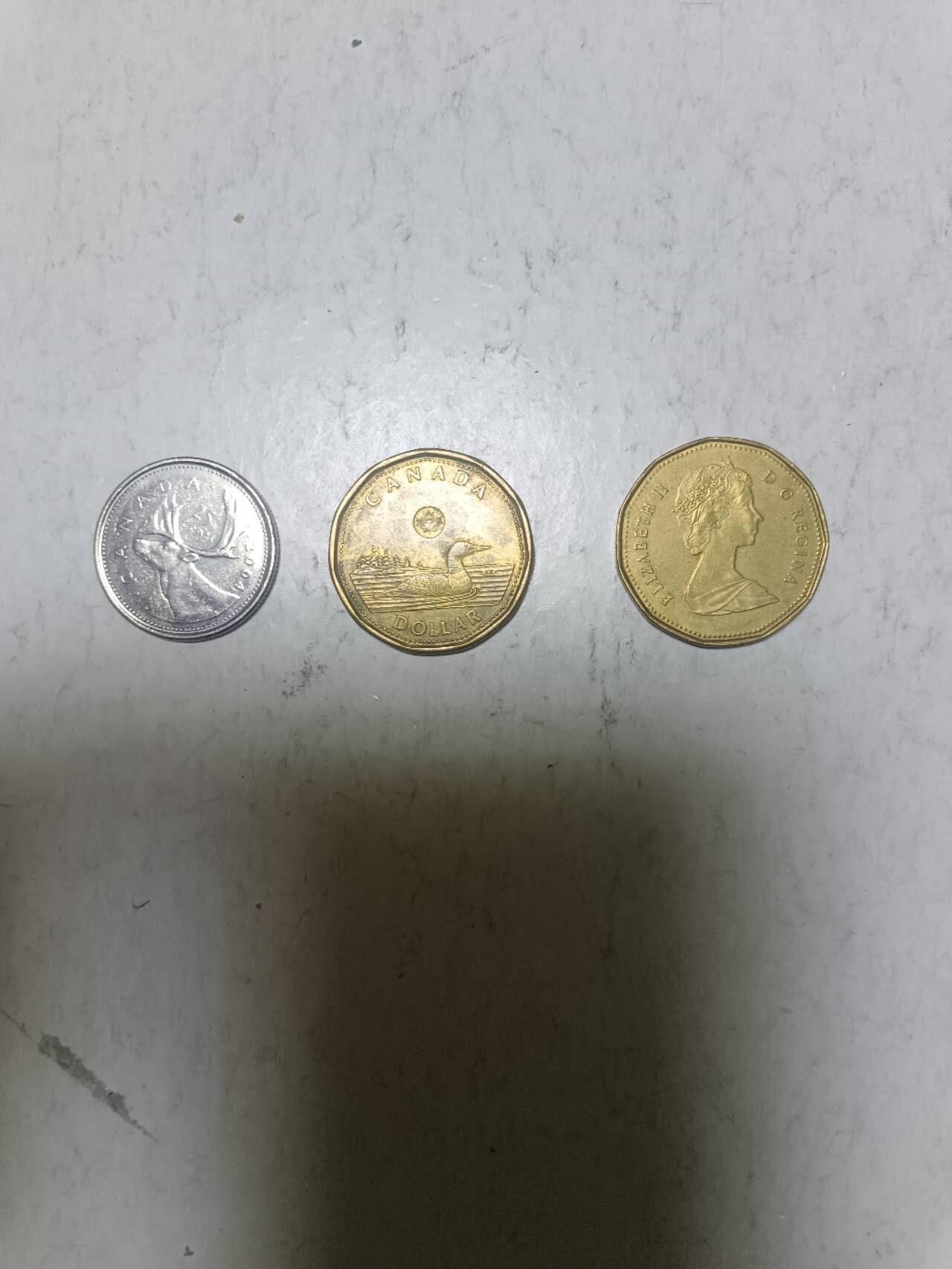 【20251216】非全新纸币和硬币第314场 加拿大2.25加元