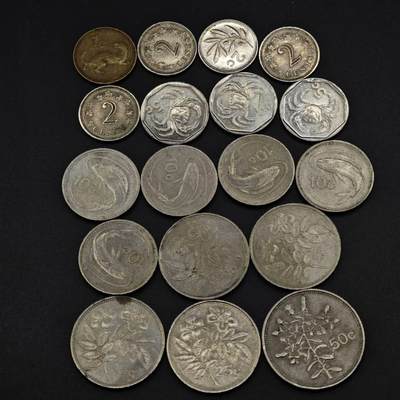 【淘币小摊】实时拍第八百二十七拍   散币场   满百包邮可预留二周 每周一统一发货   - 马耳他18枚