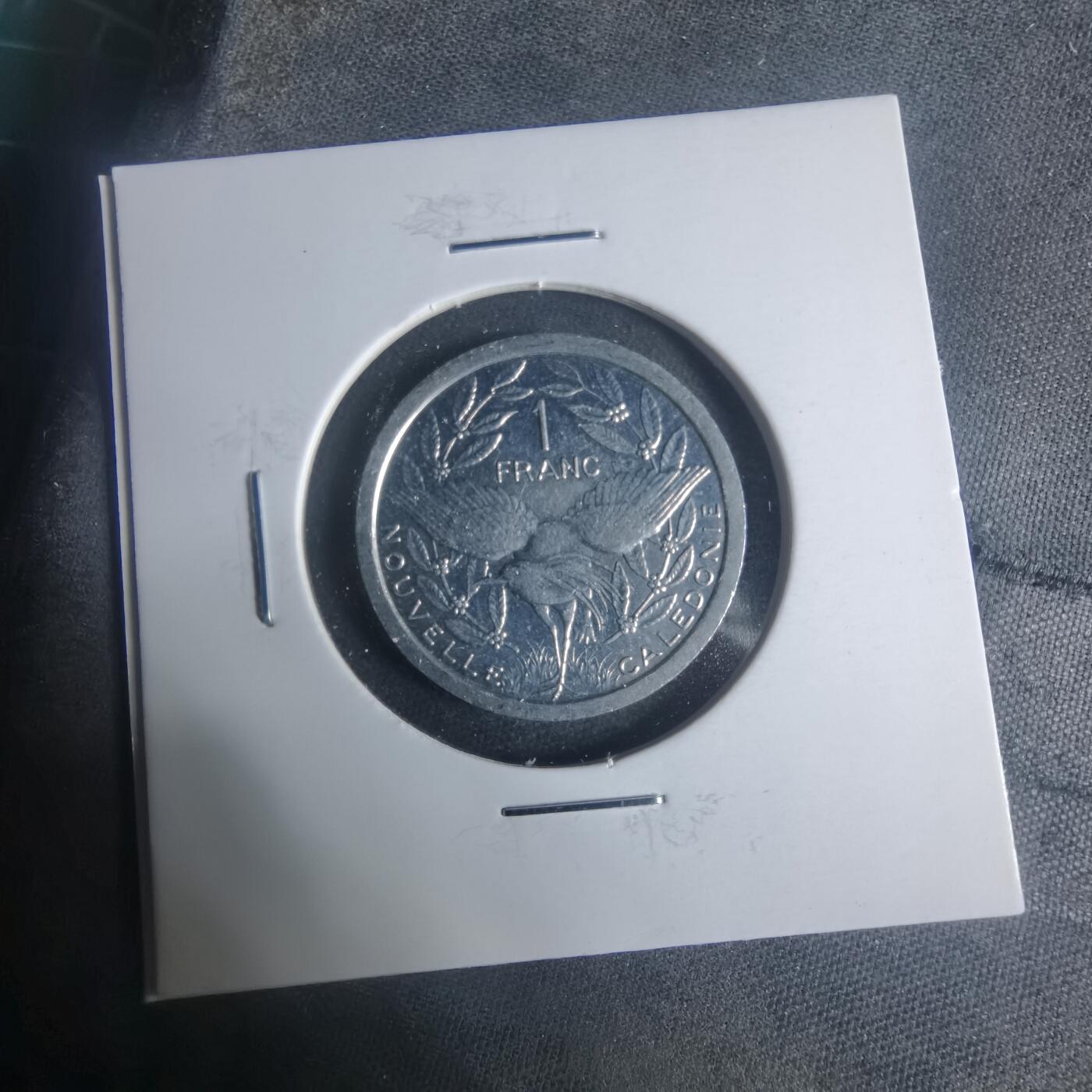 沼泽如烟--第931场 法属新喀里多尼亚1991年1法郎