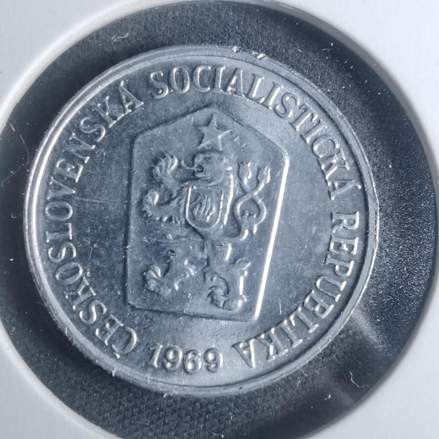 沼泽如烟--第931场 捷克斯洛伐克1969年10赫勒