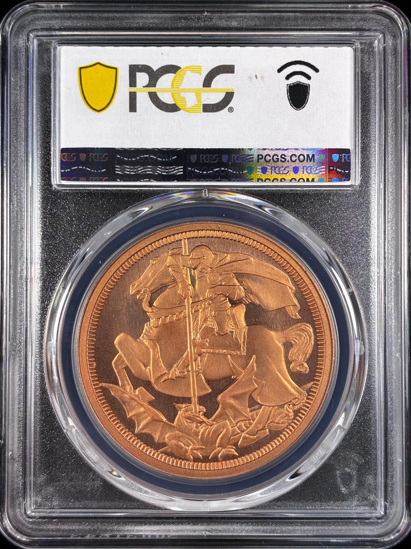 【雨安】【直播拍卖】【世界币章121期-评级币】2025-12-20 周六 19:30 保真 [评级欧洲] Great Britain 英国 1克朗 1911年 乔治五世 X#94b 精制 PCGS-PR67 精制