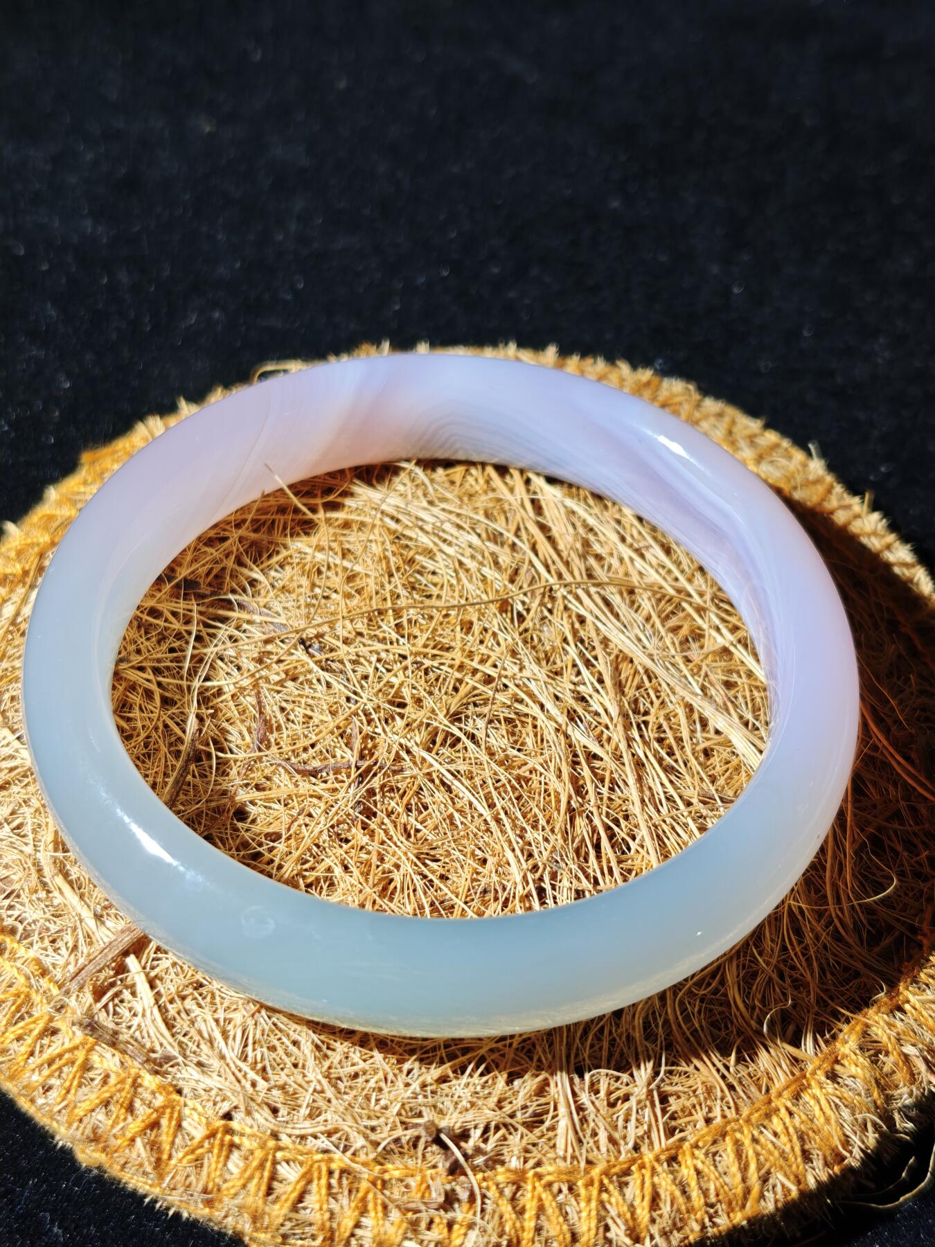 93期回流戒指饰品杂件纪念章丝路钱币专场 玛瑙手镯