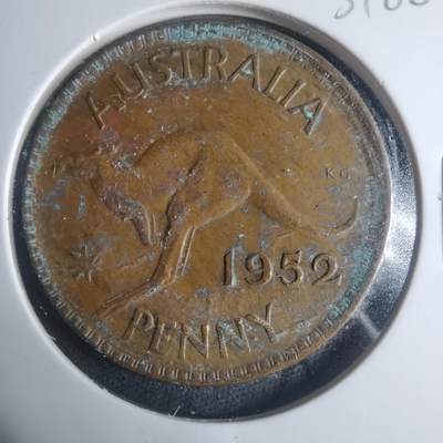 沼泽如烟--第931场 - 澳大利亚1952年1便士