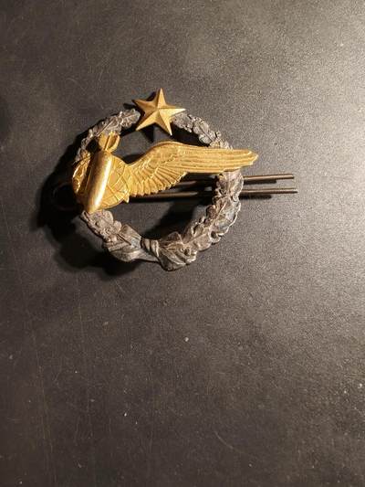 老王徽章第169期 - 法国空军投弹手学员证章