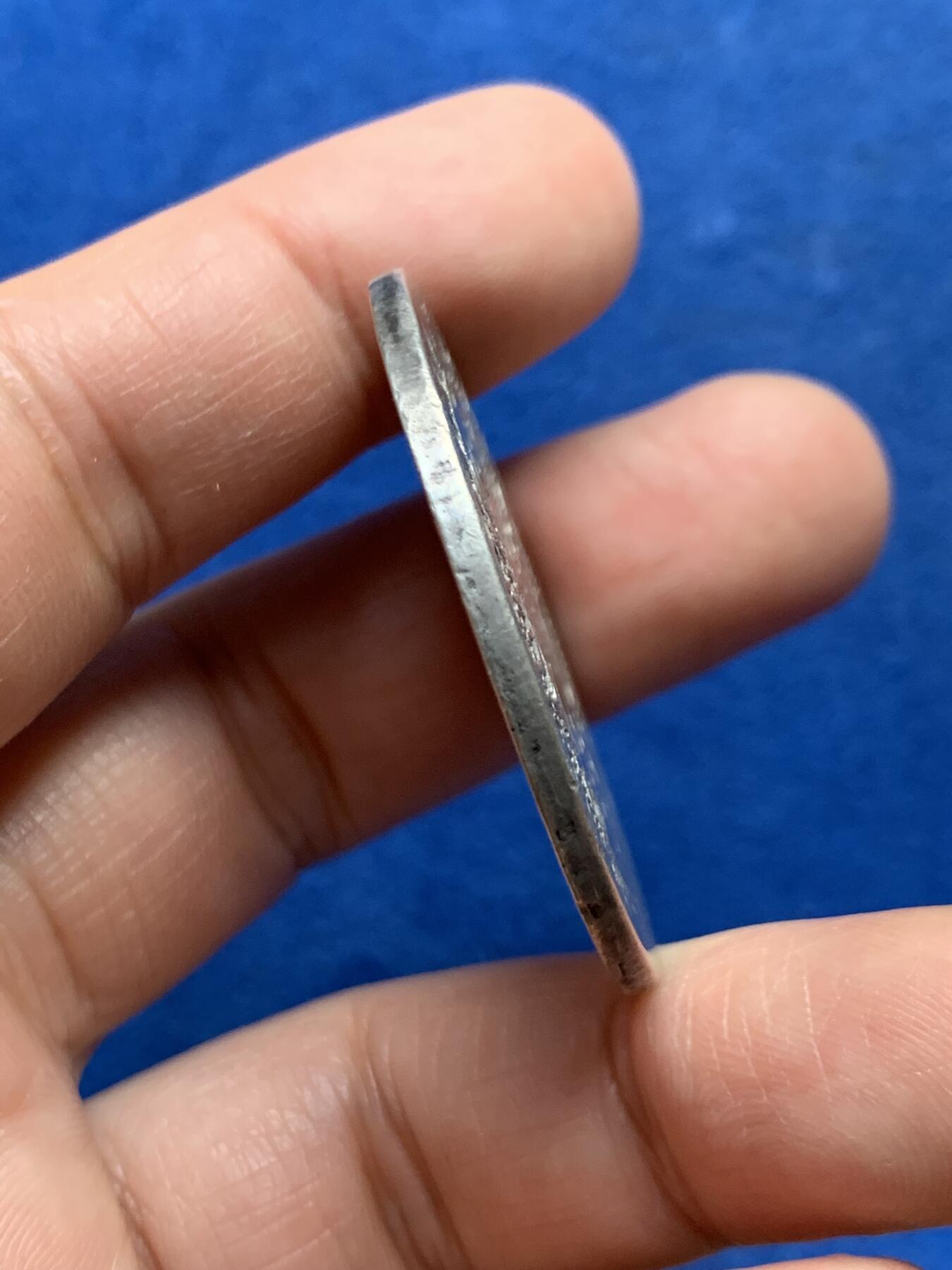 《竞宝斋》第447场 周日，周一，2场连拍 （全场包邮） 瑞士圣加仑162X熊1泰勒银币，具体年份不清，未入盒，细节见图。