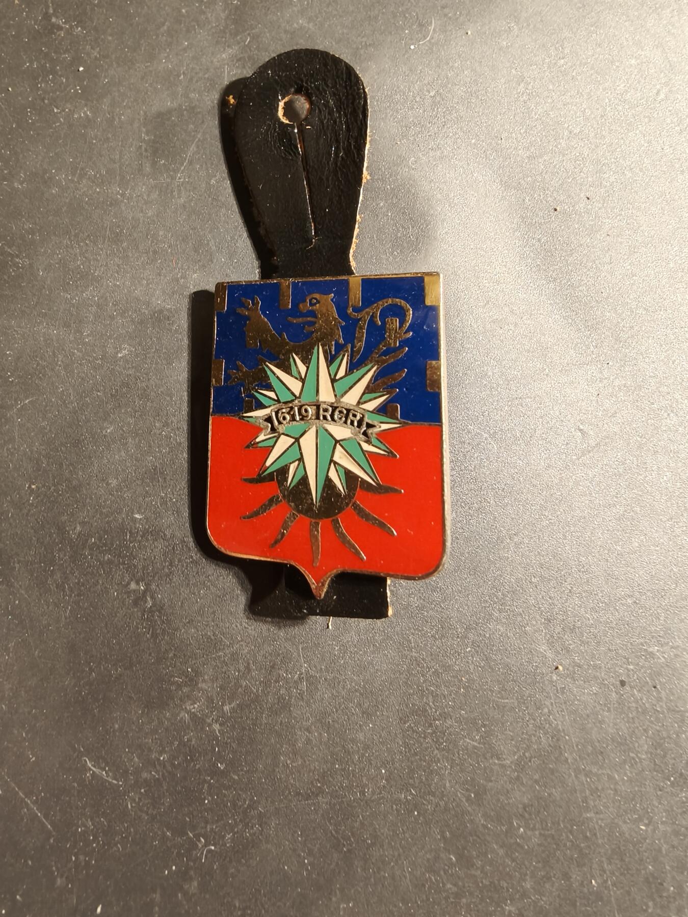 老王徽章第169期 法国陆军第619道路交通团证章