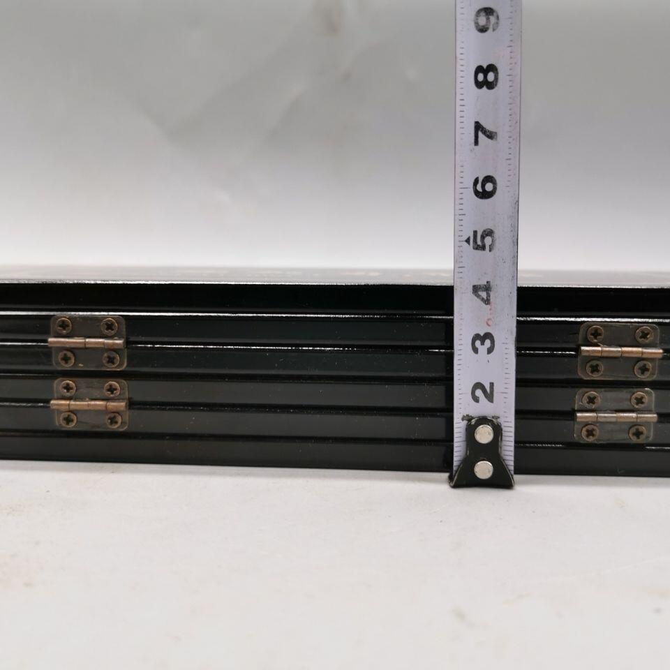 听雨轩（40） [贵妃夜宴图]仿古漆器小屏风  折叠木制