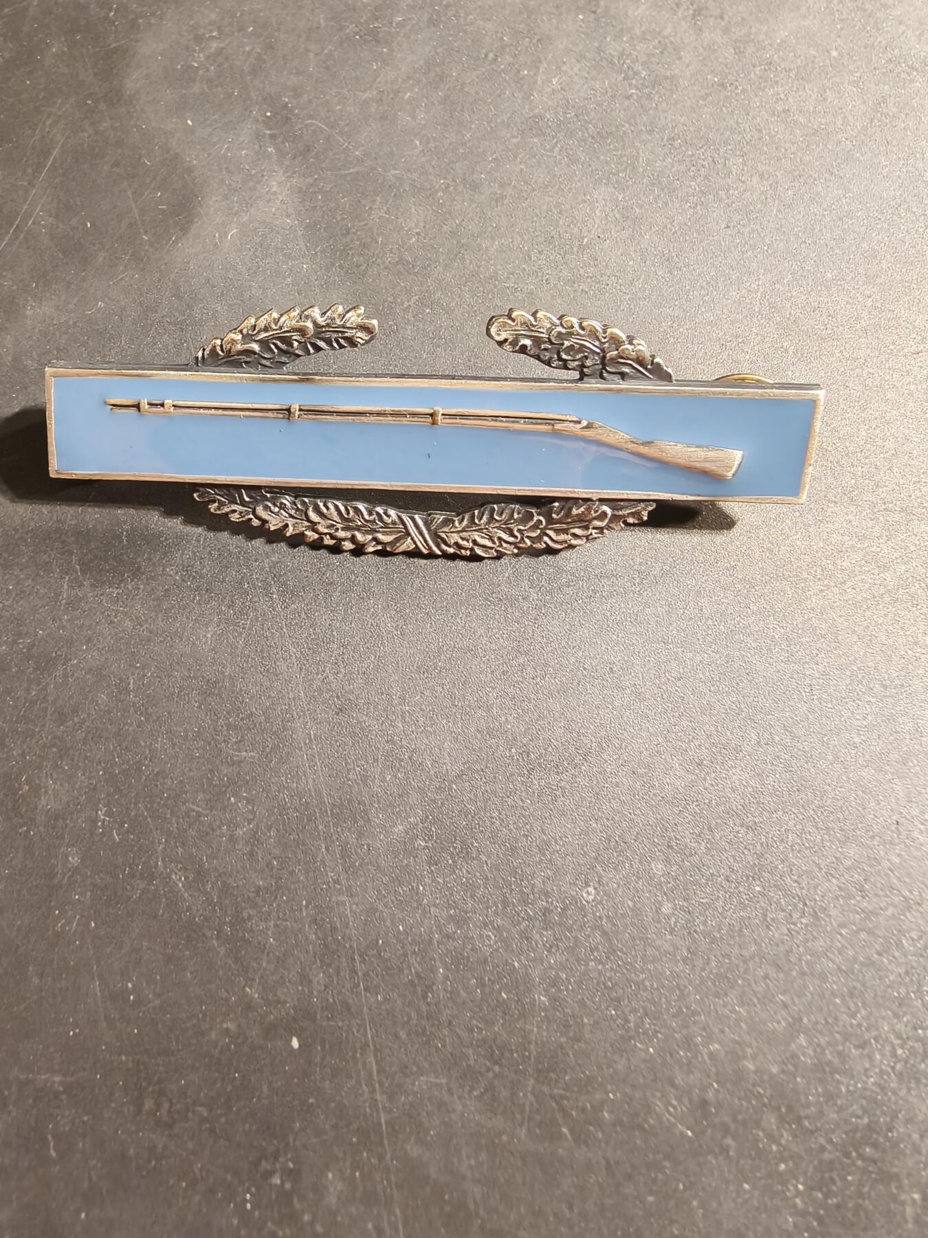 老王徽章第169期 美国陆军战斗步兵技能章     带厂标