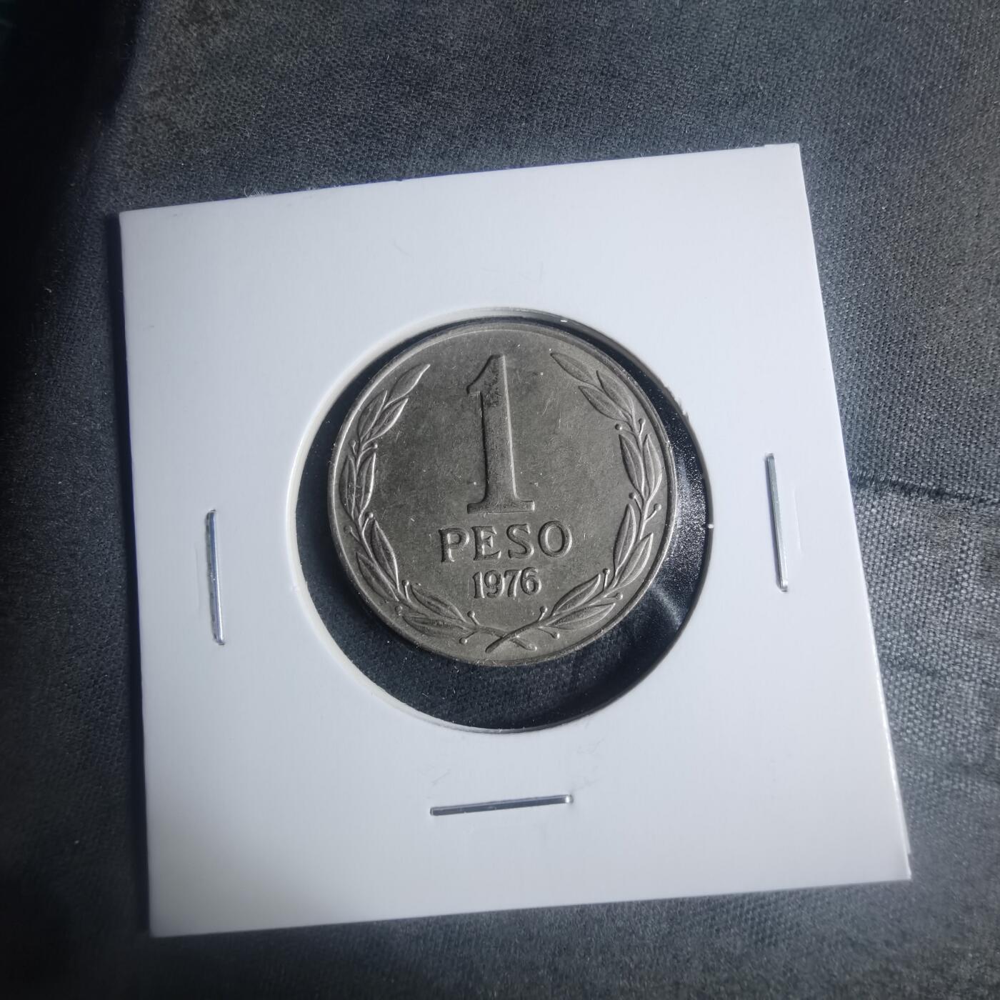 沼泽如烟--第931场 智利1976年1比索