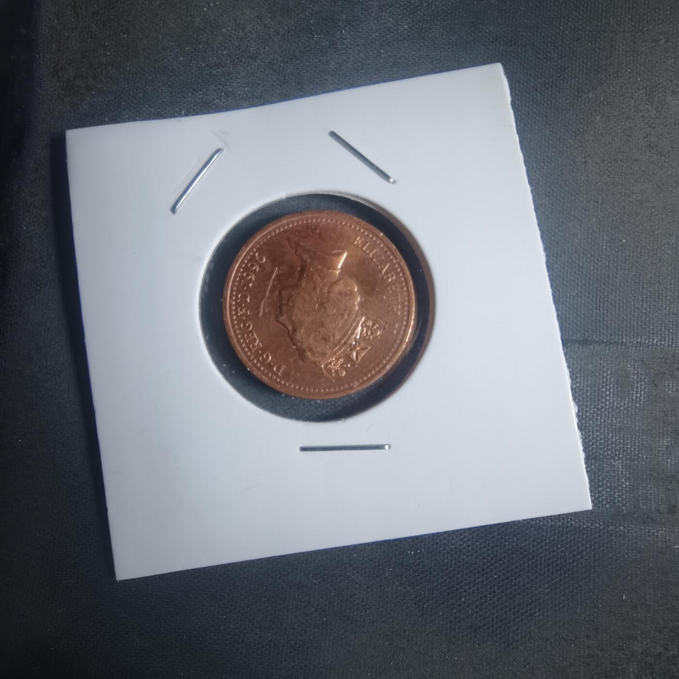 沼泽如烟--第932场 英国1996年1便士