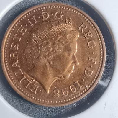 沼泽如烟--第932场 - 英国1998年1便士