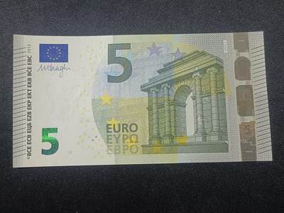 【游宝拍卖】乙巳蛇年95期 周二集拍 - 欧盟-5欧元【2013版 全新UNC】