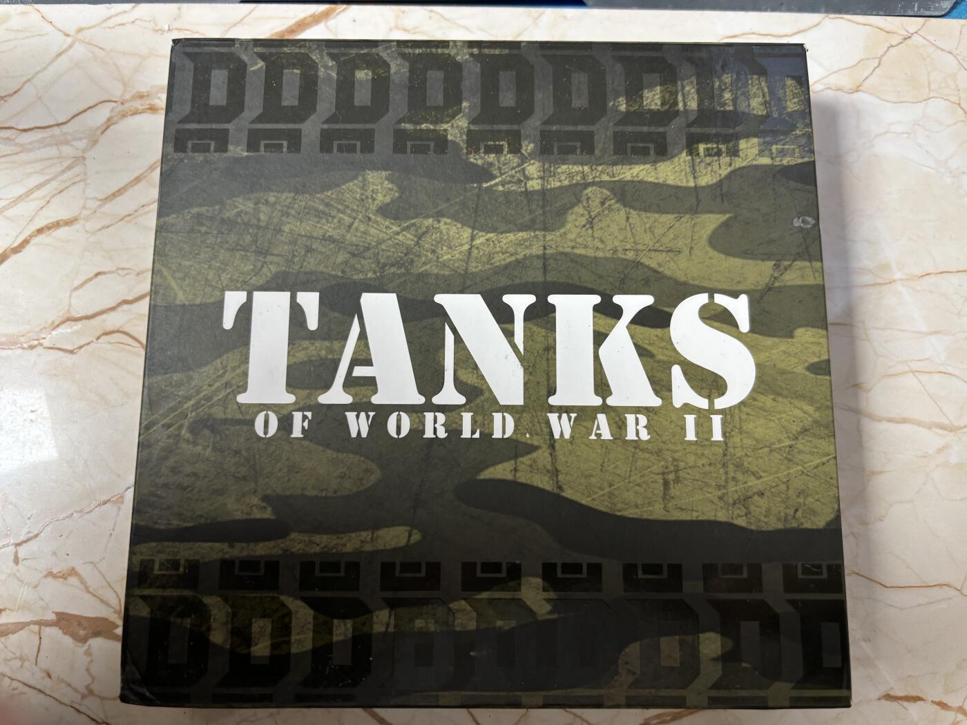 第186期拍卖 图瓦卢2010年二战主战坦克1盎司彩色纪念银币5枚套，999银，1盎司*5，发行1500套