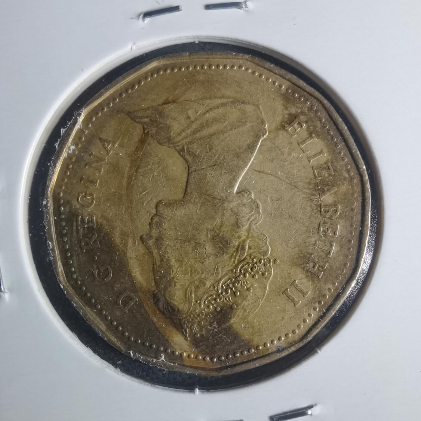 沼泽如烟--第931场 加拿大1987年一元