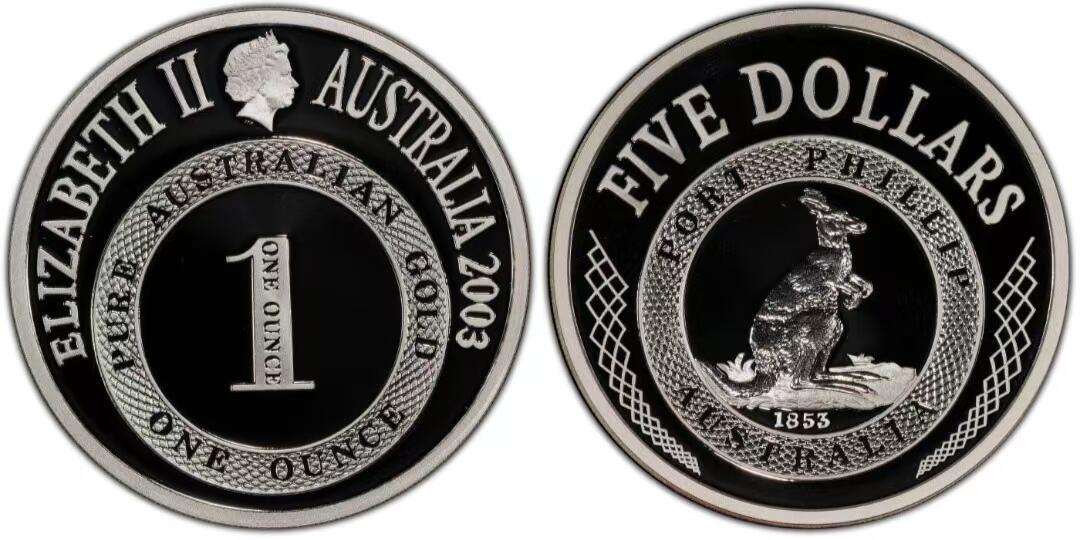 长老汇蛇年精选第八十一场拍卖 2003年澳大利亚 36.31g 精制纪念银币， 菲利普港纪念币，PCGS PR69 DCAM，绝佳品相  70分eBay2020年7月份拍了426刀，当时银价还是白菜价
