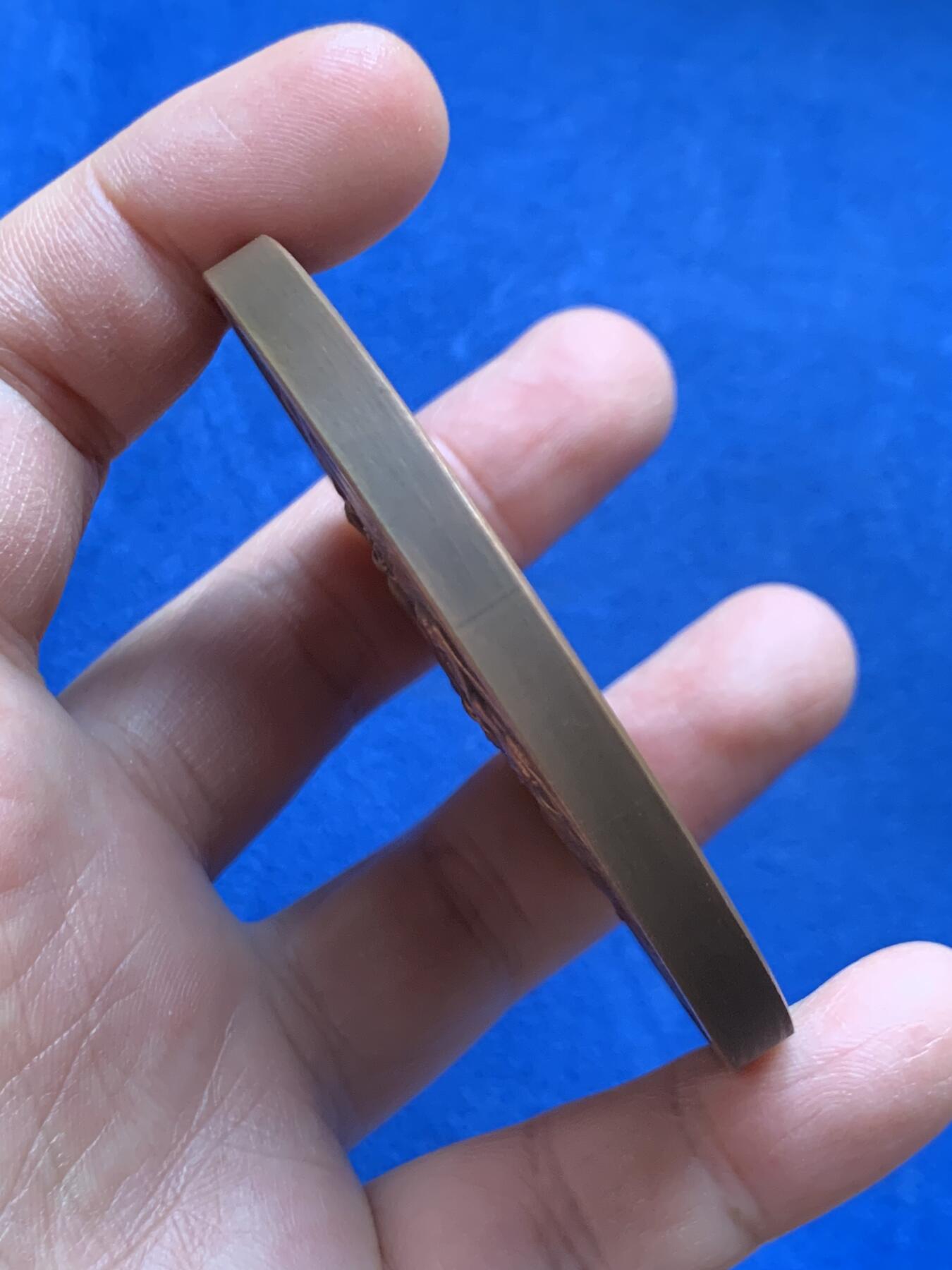 《竞宝斋》第447场 周日，周一，2场连拍 （全场包邮） 德国卡尔斯学院艺术与科学学院奖大铜章 铸造年代不详直径70.6mm 重量175.6g。