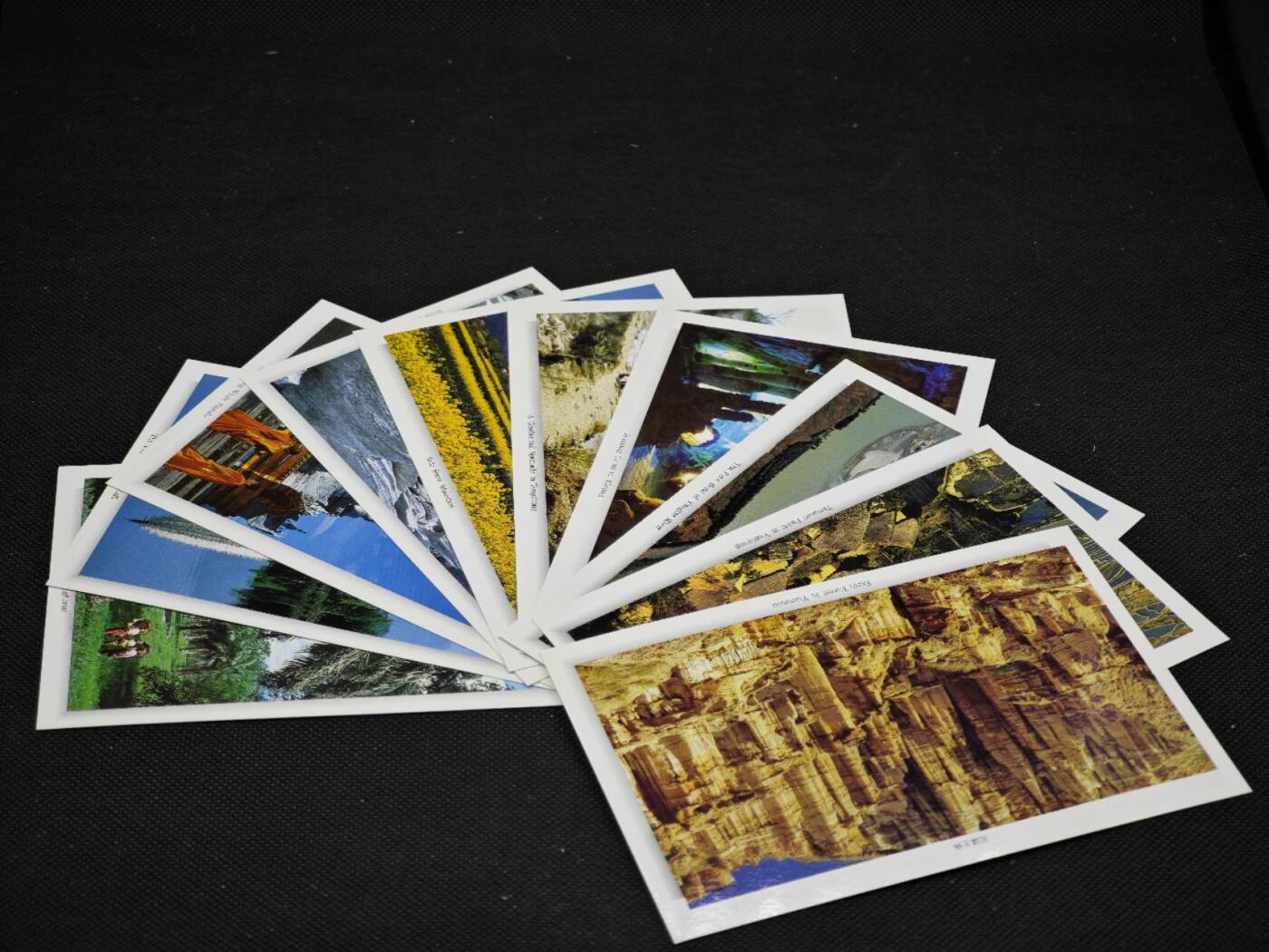 【淘币小摊】限时拍第八百三十拍  散币纸币邮票场  满百包邮可预留两周  周一统一发货     云南风光邮资明信片10张