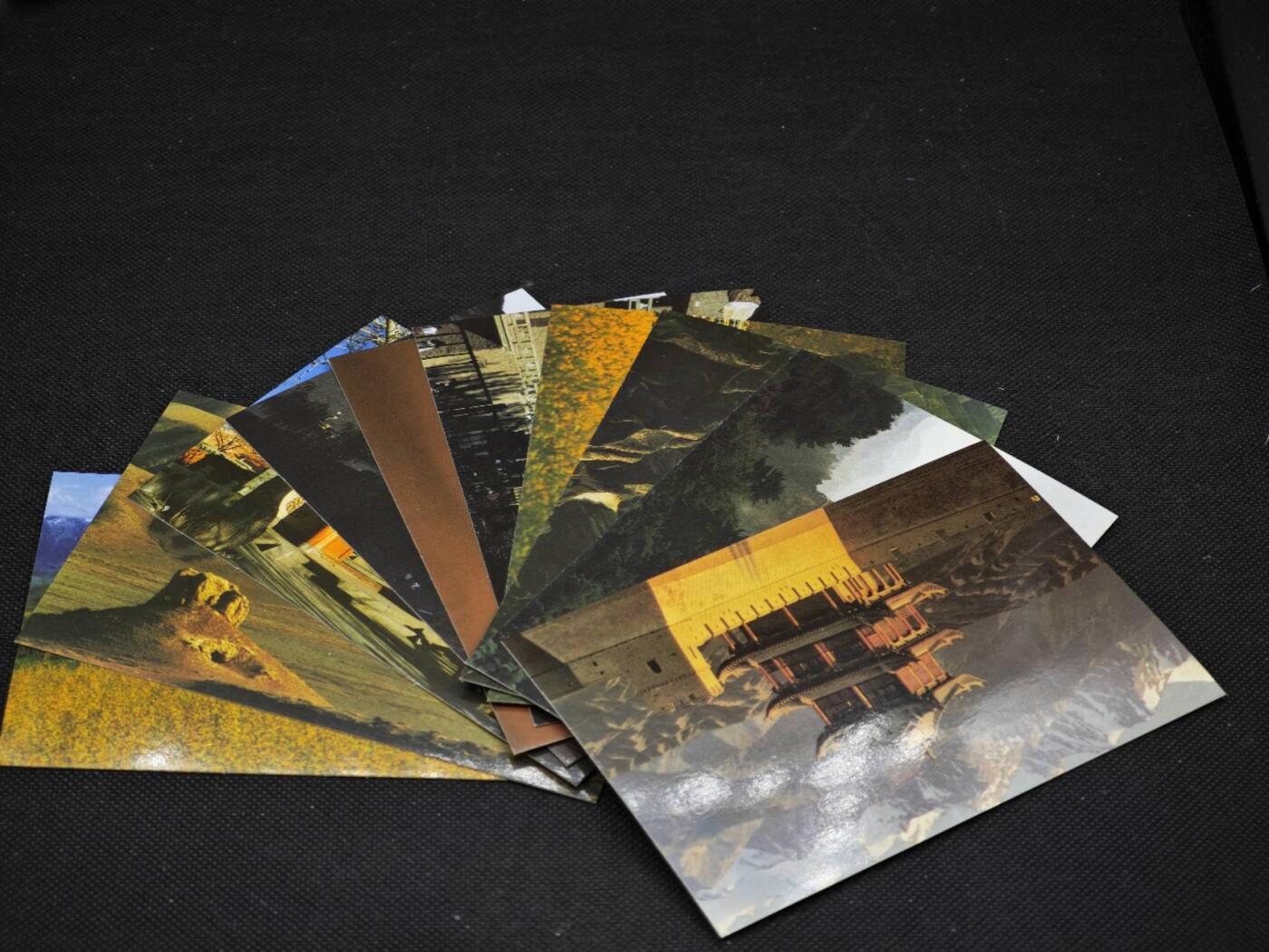 【淘币小摊】限时拍第八百三十拍  散币纸币邮票场  满百包邮可预留两周  周一统一发货     甘肃风光邮资明信片10张