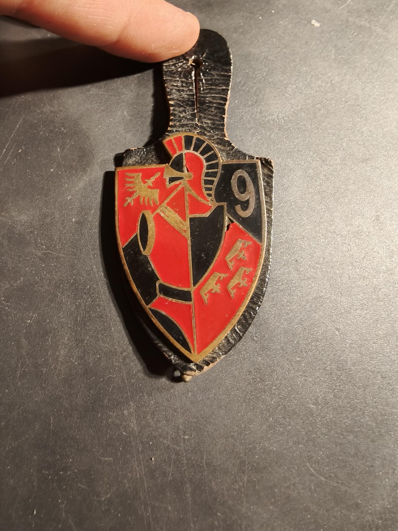老王徽章第169期 法国第9工兵团证章