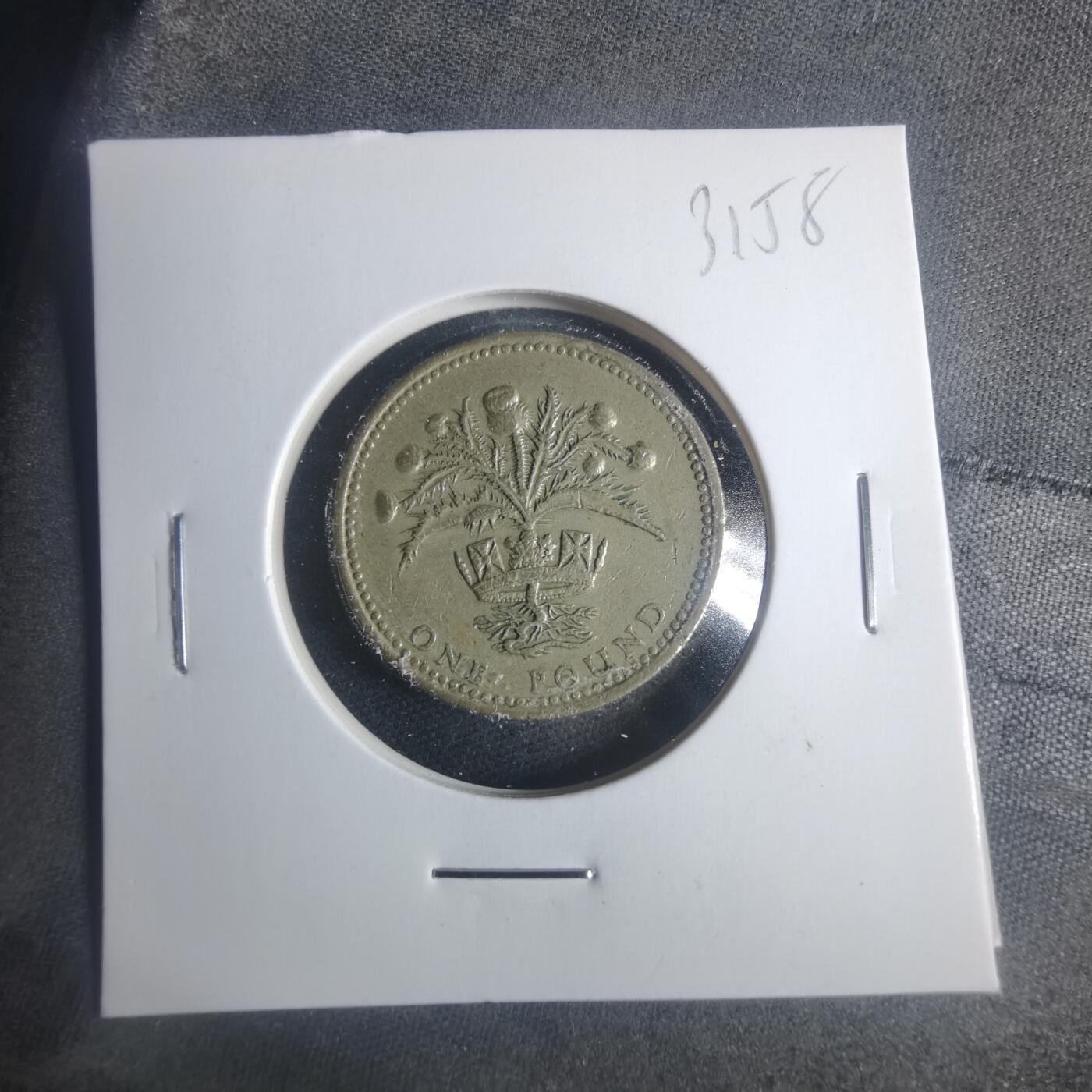 沼泽如烟--第931场 英国1989年一磅