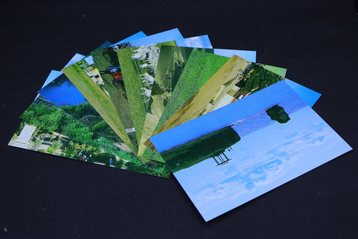 【淘币小摊】限时拍第八百三十拍  散币纸币邮票场  满百包邮可预留两周  周一统一发货     内蒙古风光邮资明信片10张