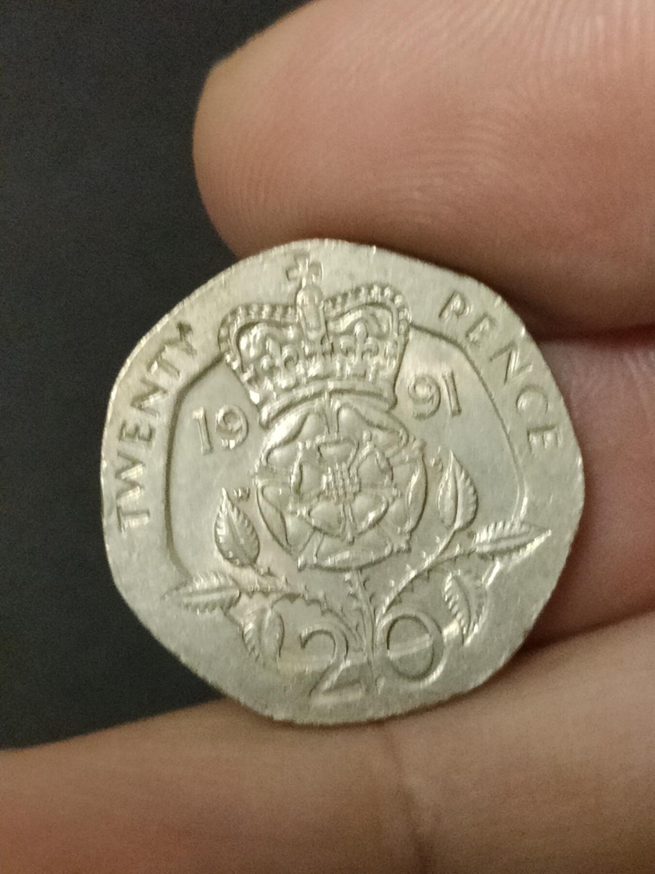 猩哥外币小铺➨【第208场】 20便士