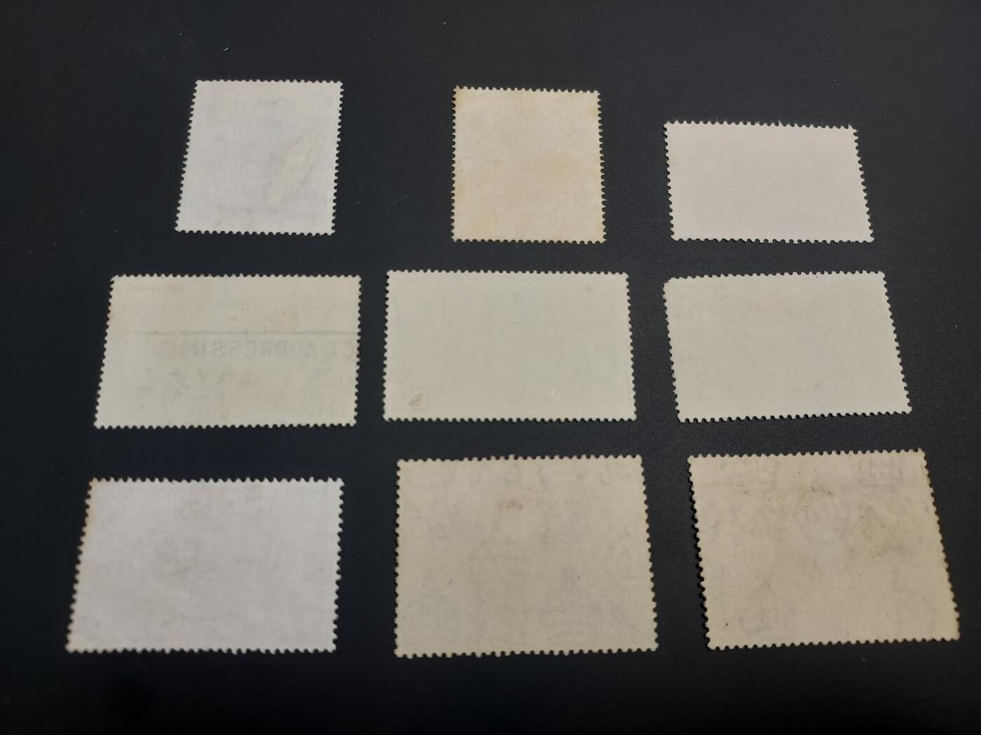 博彦收藏  TM 12月20日 8点 邮票专场 全场包邮 香港 胜利和平等旧票5套 个别瑕疵，大部分上品