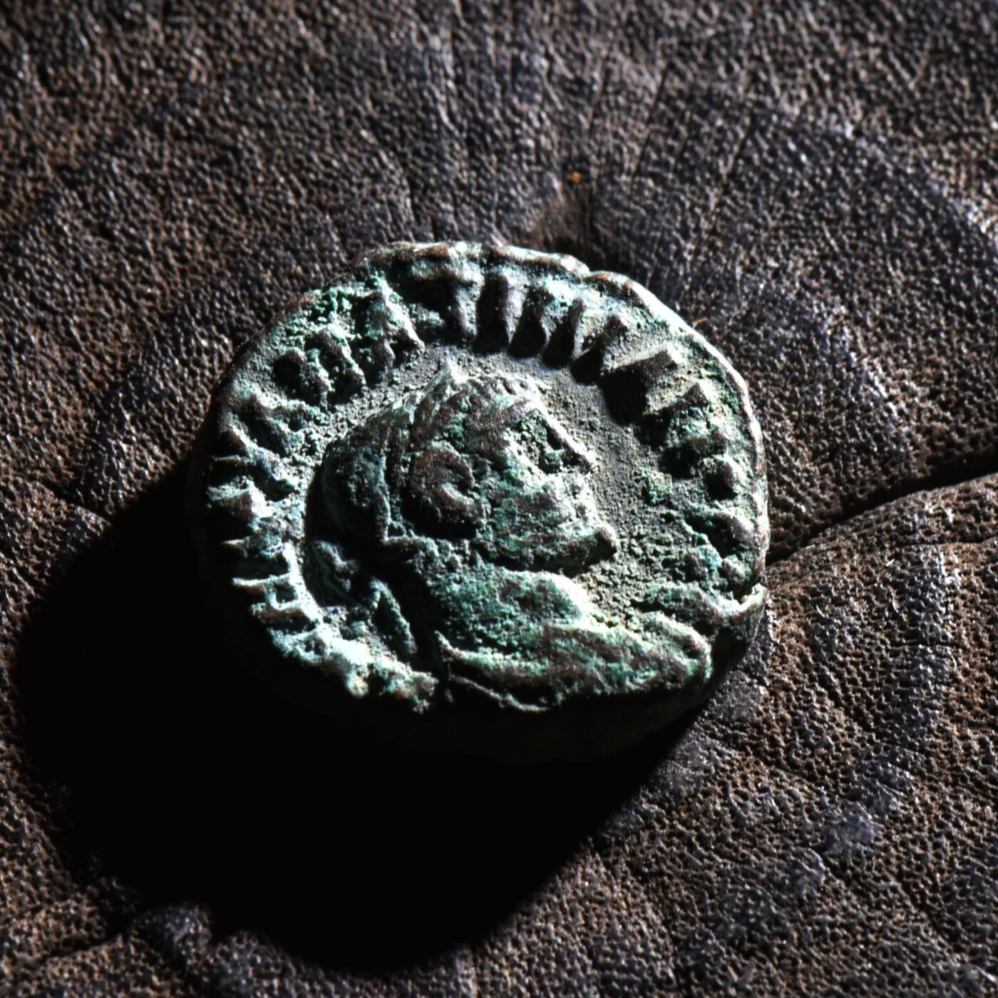 【良泉】【元旦直播场】1月1日晚19.30点开拍！208组西方古代钱币、日本朝鲜花钱 【藏家出品B】古罗马埃及行省，马克西米安，公元 287-288年，亚历山大港造币厂打制，希望女神，银铜合金四德拉克马，7.44克