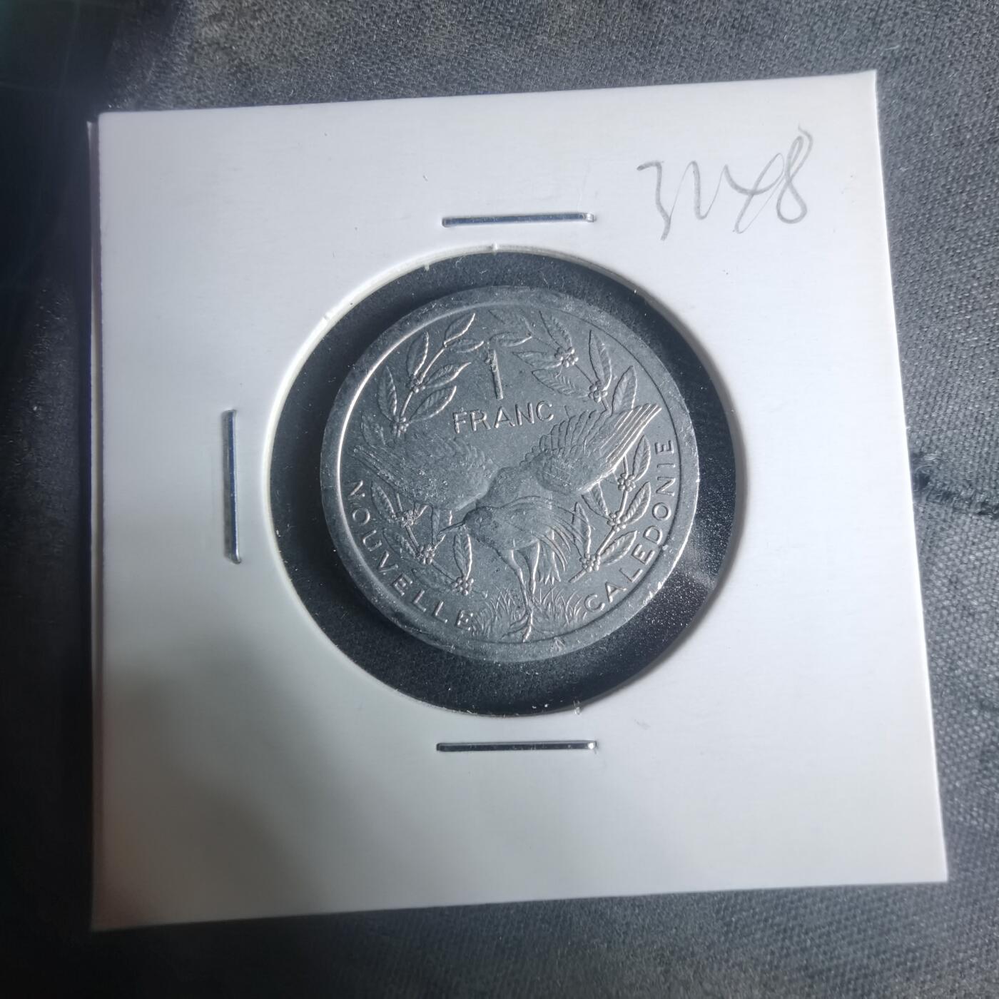 沼泽如烟--第931场 法属新喀里多尼亚1998年1法郎